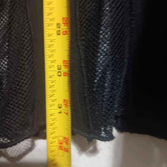 Free People Black Lace Relaxed Tunic Top - Picture 7 of 8